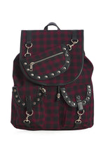 Laden Sie das Bild in den Galerie-Viewer, Mochila tartán estilo punk