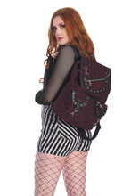 Laden Sie das Bild in den Galerie-Viewer, Mochila tartán estilo punk