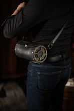 Cargar imagen en el visor de la galería, Bolso de cuero de estilo submarino