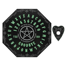Cargar imagen en el visor de la galería, Tabla de ouija octogonal con brillo en la oscuridad