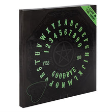 Cargar imagen en el visor de la galería, Tabla de ouija octogonal con brillo en la oscuridad