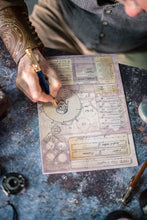 Load image into Gallery viewer, Blog de hojas de personaje para juegos de rol