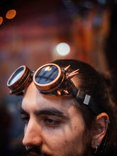 Load image into Gallery viewer, Cyberpunk Goggles Bronze