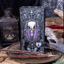 Cargar imagen en el visor de la galería, Cartera con calavera de cuervo