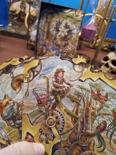 Laden Sie das Bild in den Galerie-Viewer, Cartas oráculo steampunk