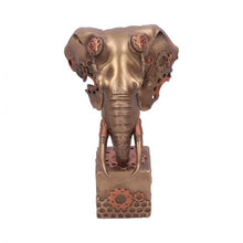 Cargar imagen en el visor de la galería, Busto de elefante steampunk