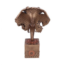 Cargar imagen en el visor de la galería, Busto de elefante steampunk