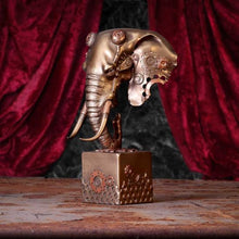 Cargar imagen en el visor de la galería, Busto de elefante steampunk