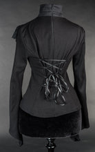 Cargar imagen en el visor de la galería, Blusa eduardiana con transparencias