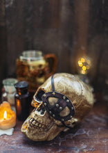 Cargar imagen en el visor de la galería, Parche para el ojo steampunk dieselpunk post-apocalíptico de cuero