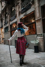 Load image into Gallery viewer, Steampunk leather barrel bag