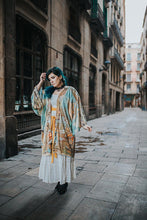 Cargar imagen en el visor de la galería, Chaqueta kimono mapamundi