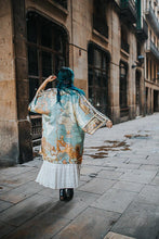 Cargar imagen en el visor de la galería, Chaqueta kimono mapamundi