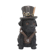Cargar imagen en el visor de la galería, Figura de perrito steampunk