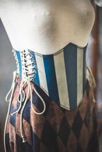 Load image into Gallery viewer, Corse azul a rayas de Circo