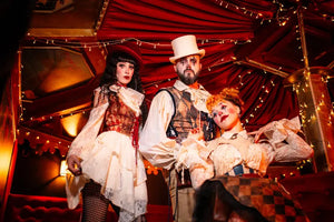 Corpiño rombos de Circo