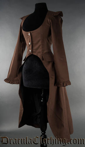 Chaqueta larga steampunk