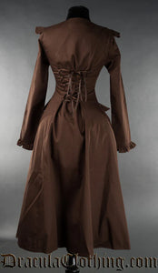 Chaqueta larga steampunk