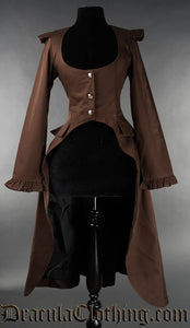 Chaqueta larga steampunk