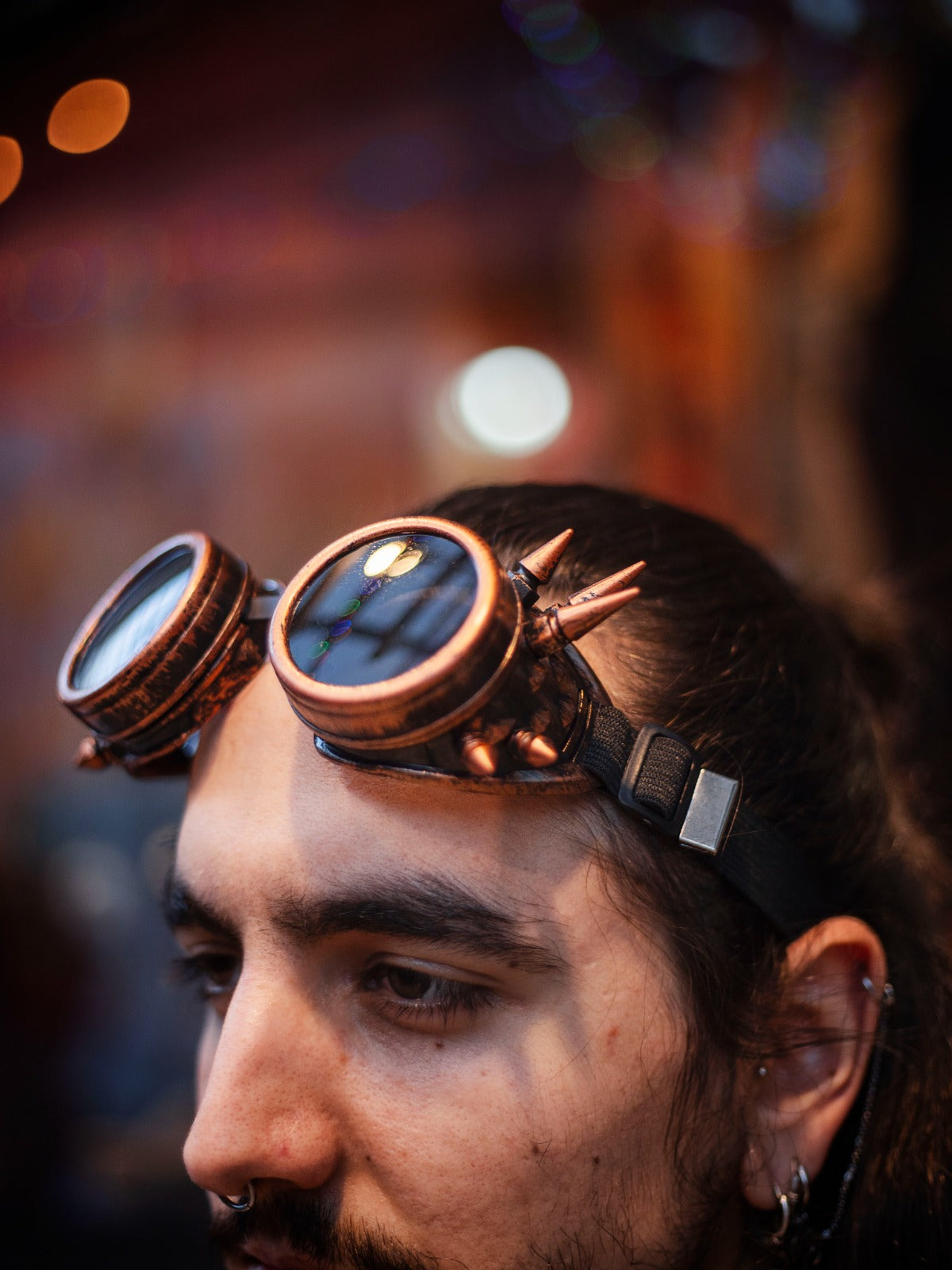 Cyberpunk Goggles Bronze