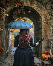 Load image into Gallery viewer, Pagoda Style Gothic Steampunk Victorian Parasol Umbrella