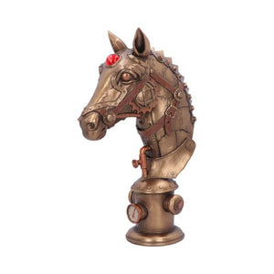 Figura caballo mecánico steampunk