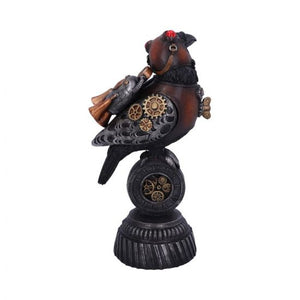 Figura cuervo steampunk