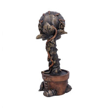 Laden Sie das Bild in den Galerie-Viewer, Figura planta carnívora steampunk