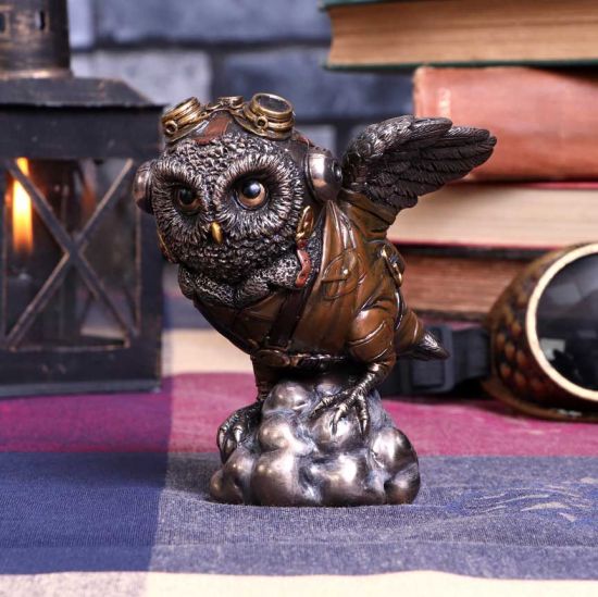 Figura buhito steampunk