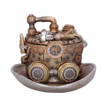 Load image into Gallery viewer, Cajita en forma de sombrero steampunk